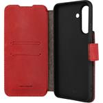 Fixed ProFit kožené puzdro typu kniha pre Samsung Galaxy A56 5G, červené