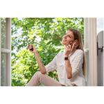 Fixed ProFit kožené puzdro typu kniha pre Samsung Galaxy S25, červené