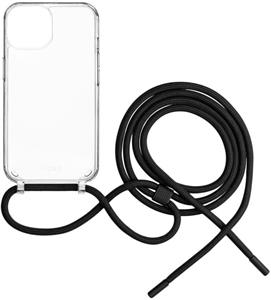 Fixed Pure Neck puzdro s čiernou šňúrkou na krk pre Samsung Galaxy A16 4G/5G