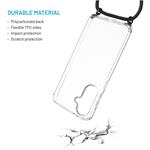 Fixed Pure Neck puzdro s odnímateľnou čiernou šnúrkou na krk pre Samsung Galaxy A36 5G/A56 5G