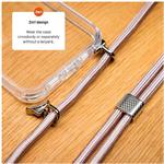 Fixed Pure Neck puzdro s odnímateľnou ružovou šnúrkou na krk pre Samsung Galaxy A36 5G/A56 5G