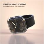Fixed Pure Watch ochranné puzdro s temperovaným sklom pre Apple Watch Series 10, 42 mm, číre