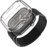 Fixed Pure Watch ochranné puzdro s temperovaným sklom pre Apple Watch Series 10, 42 mm, číre
