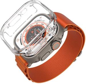 Fixed Pure Watch ochranné puzdro  s temperovaným sklom pre Apple Watch Ultra 49mm/Ultra 2, 49mm, číre