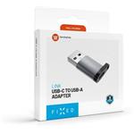 Fixed redukcia z hliníka USB-A na USB-C M/F, krátka