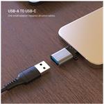 Fixed redukcia z hliníka USB-C na USB-A M/F, krátka