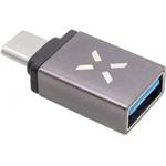 Fixed redukcia z hliníku USB-C na USB-A M/F, krátka