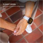 Fixed Resin Strap resinový remienok pre Apple Watch 38/40/41mm, Cloud White