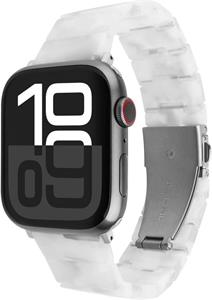 Fixed Resin Strap resinový remienok  pre Apple Watch 38/40/41mm, Cloud White
