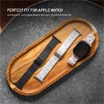 Fixed Resin Strap resinový remienok pre Apple Watch 44/45/46/49mm, Carbon Black