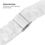 Fixed Resin Strap s Quick Release resinový remienok pre smartwatch, 18mm, Cloud White