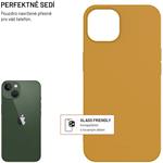 Fixed ReStory TPU gélový kryt pre Apple iPhone 13, zlatý