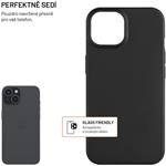 Fixed ReStory TPU gélový kryt pre Apple iPhone 15, čierny