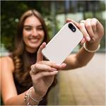 Fixed ReStory TPU gélový kryt pre Apple iPhone 15, sivý