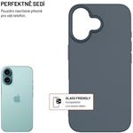 Fixed ReStory TPU gélový kryt pre Apple iPhone 16, modrý