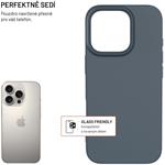 Fixed ReStory TPU gélový kryt pre Apple iPhone 16 Pro, modrý
