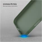 Fixed ReStory TPU gélový kryt pre Apple iPhone 16 Pro, zelený