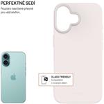 Fixed ReStory TPU gélový kryt pre Apple iPhone 16, sivý