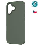 Fixed ReStory TPU gélový kryt pre Apple iPhone 16, zelený