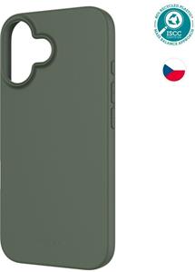 Fixed ReStory TPU gélový kryt pre Apple iPhone 16, zelený