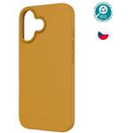 Fixed ReStory TPU gélový kryt pre Apple iPhone 16, zlatý