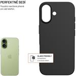 Fixed ReStory TPU gélový kryt pre Apple iPhone 17, čierny