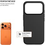 Fixed ReStory TPU gélový kryt pre Apple iPhone 17 Pro, čierny