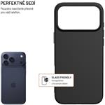 Fixed ReStory TPU gélový kryt pre Apple iPhone 17 Pro Max, čierny