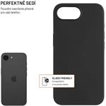 Fixed ReStory TPU gélový kryt pre Apple iPhone 17e/16e, čierny
