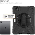 Fixed Rugged Tab Case odolné puzdro so stojanom pre Apple iPad Pro 11" (2018-2022)/iPad Air (2020-2026), čierne