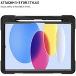 Fixed Rugged Tab Case odolné puzdro so stojanom pre Apple iPad Pro 12.9" (2018-2022)/iPad Air 13" (2024 - 2026), čierne