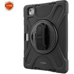 Fixed Rugged Tab Case odolné puzdro so stojanom pre Apple iPad Pro 12.9" (2018-2022)/iPad Air 13" (2024 - 2026), čierne