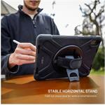 Fixed Rugged Tab Case odolné puzdro so stojanom pre Samsung Galaxy Tab A11, čierne