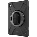 Fixed Rugged Tab Case odolné puzdro so stojanom pre Samsung Galaxy Tab A11+, čierne