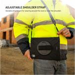 Fixed Rugged Tab Case odolné puzdro so stojanom pre Samsung Galaxy Tab A9+, čierne