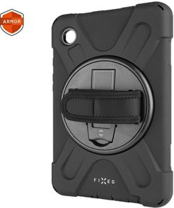 Fixed Rugged Tab Case odolné puzdro so stojanom pre Samsung Galaxy Tab A9, čierne