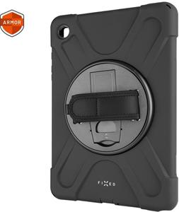 Fixed Rugged Tab Case odolné puzdro so stojanom pre Samsung Galaxy Tab A9+, čierne
