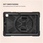 Fixed Rugged Tab Case odolné puzdro so stojanom pre Samsung Galaxy Tab S6 Lite 2020/2022/2024, čierne
