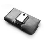 Fixed Sarif 5XL+ ochranné puzdro pre mobil, PU koža, čierne