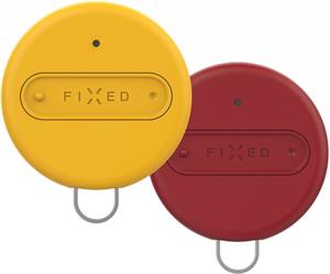 Fixed Sense Smart tracker, Duo Pack - žltá + červená
