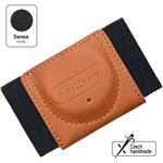 Fixed Sense Tiny Wallet kožená peňaženka so smart trackerom Fixed Sense, hneda