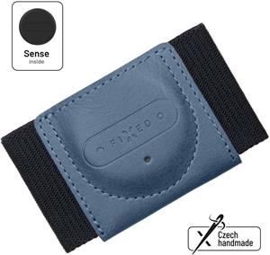 Fixed Sense Tiny Wallet kožená peňaženka so smart trackerom Fixed Sense, modrá