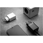 Fixed Set nabíjačky s 2x USB výstupom a Lightning káblom, 1m, MFI, 17W Smart Rapid Charge, biela