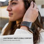 Fixed Silicone Magnetic Strap magnetický remienok pre Apple Watch 44/45/46/49mm, svetlo-sivý