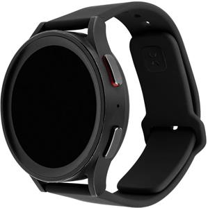 Fixed Silicone Sporty Strap s Quick Release set silikónových remienkov  20mm pre smartwatch, čierny