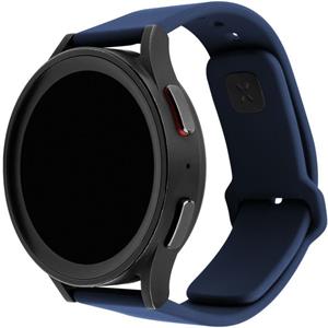Fixed Silicone Sporty Strap s Quick Release set silikónových remienkov  20mm pre smartwatch, modrý