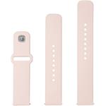 Fixed Silicone Sporty Strap s Quick Release set silikónových remienkov 20mm pre smartwatch, ružový