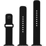 Fixed Silicone Sporty Strap set silikónových remienkov pre Apple Watch 42/44/45mm, čierny