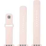 Fixed Silicone Sporty Strap set silikónových remienkov pre Apple Watch 42/44/45mm, ružový