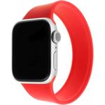 Fixed Silicone Strap Elastický silikónový remienok pre Apple Watch 42/44/45/49mm, veľkosť L, červený